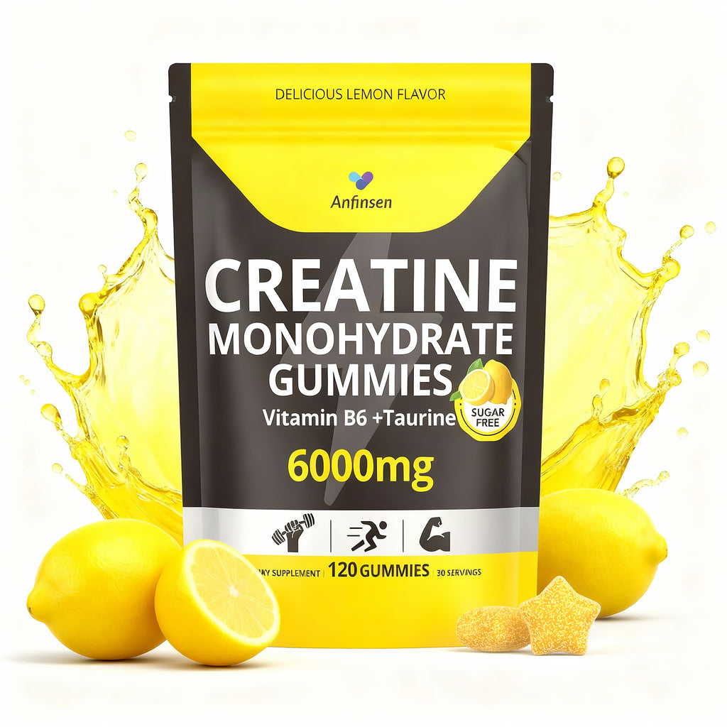 Creatine Gummies Sugar-Free with 6000 mg Creatine Monohydrate