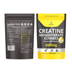 Creatine Gummies Sugar-Free with 6000 mg Creatine Monohydrate